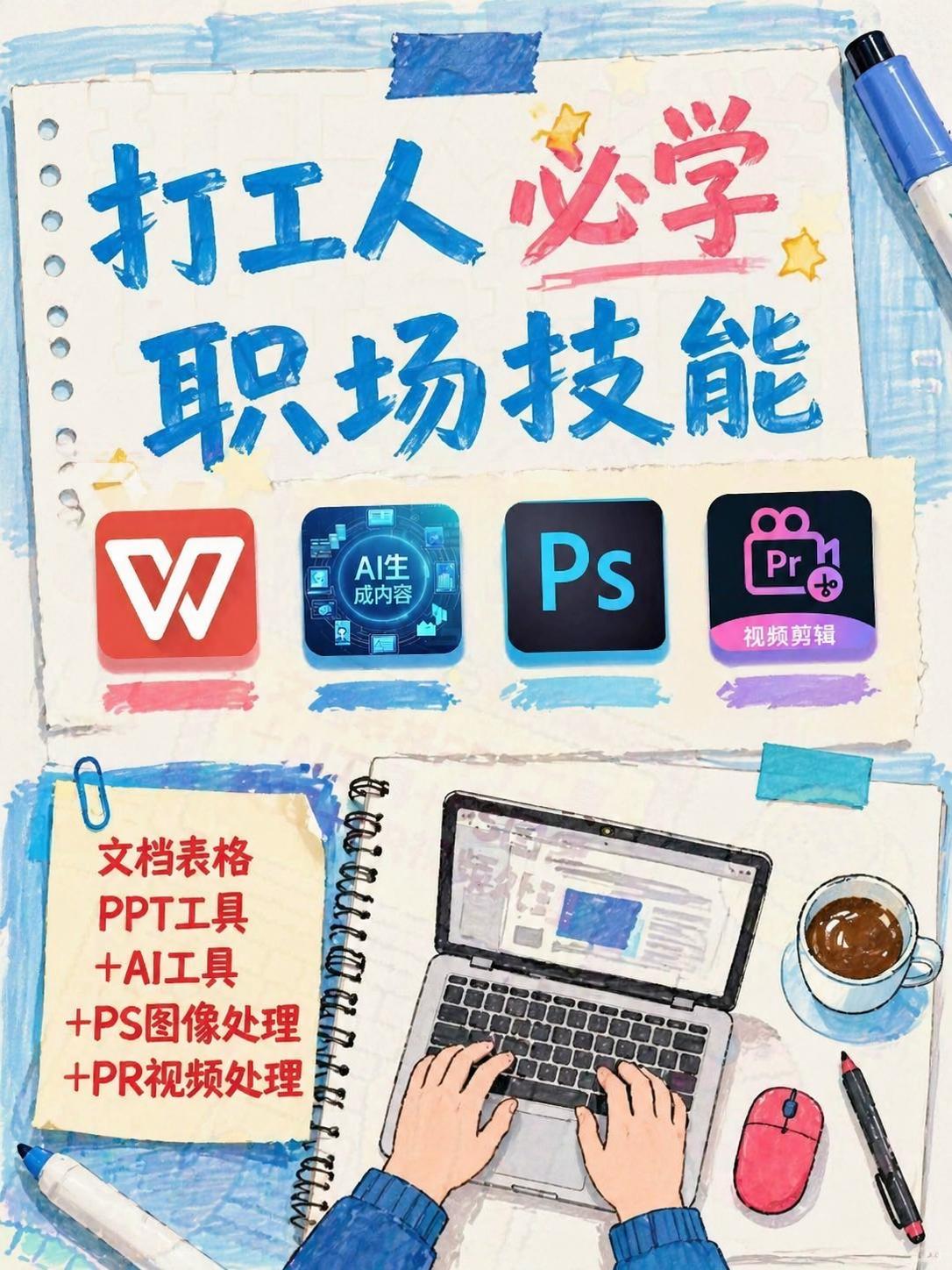 拒绝内耗！打工人偷偷拔尖的职场必备神技🔥
职场人到底该怎么提升自己？别再无效加