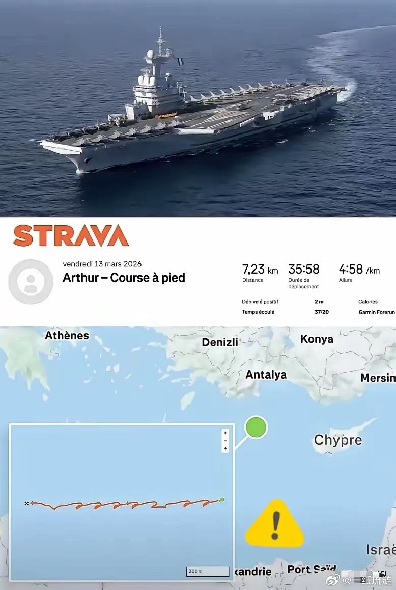 这事真是绝了，法军高层现在估计肺都要气炸了。堂堂“戴高乐”号航母去中东执行隐蔽任