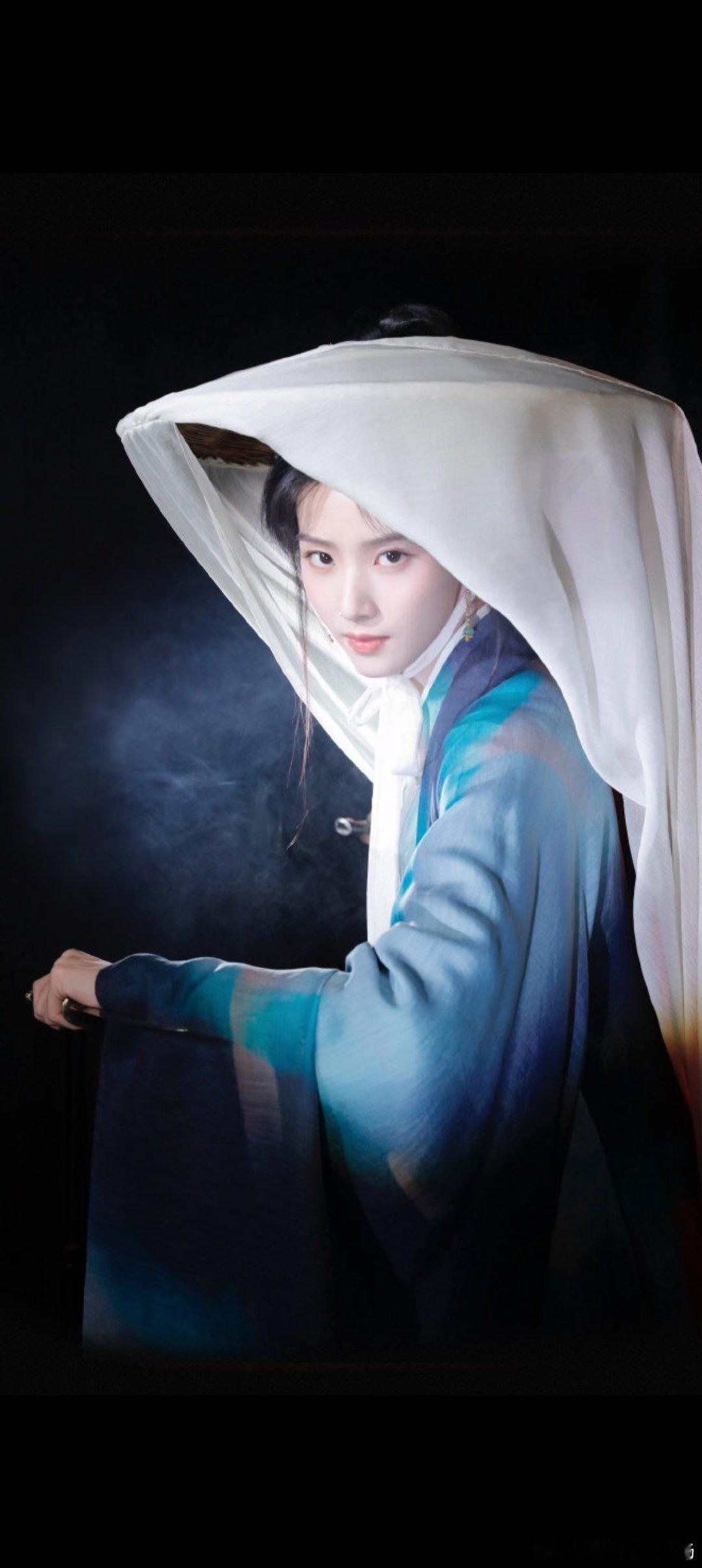 不知道卢昱晓的造型很曼妙谁懂卢昱晓《何不同舟渡》造型的曼妙！绿粉蓝白紫多套造型各