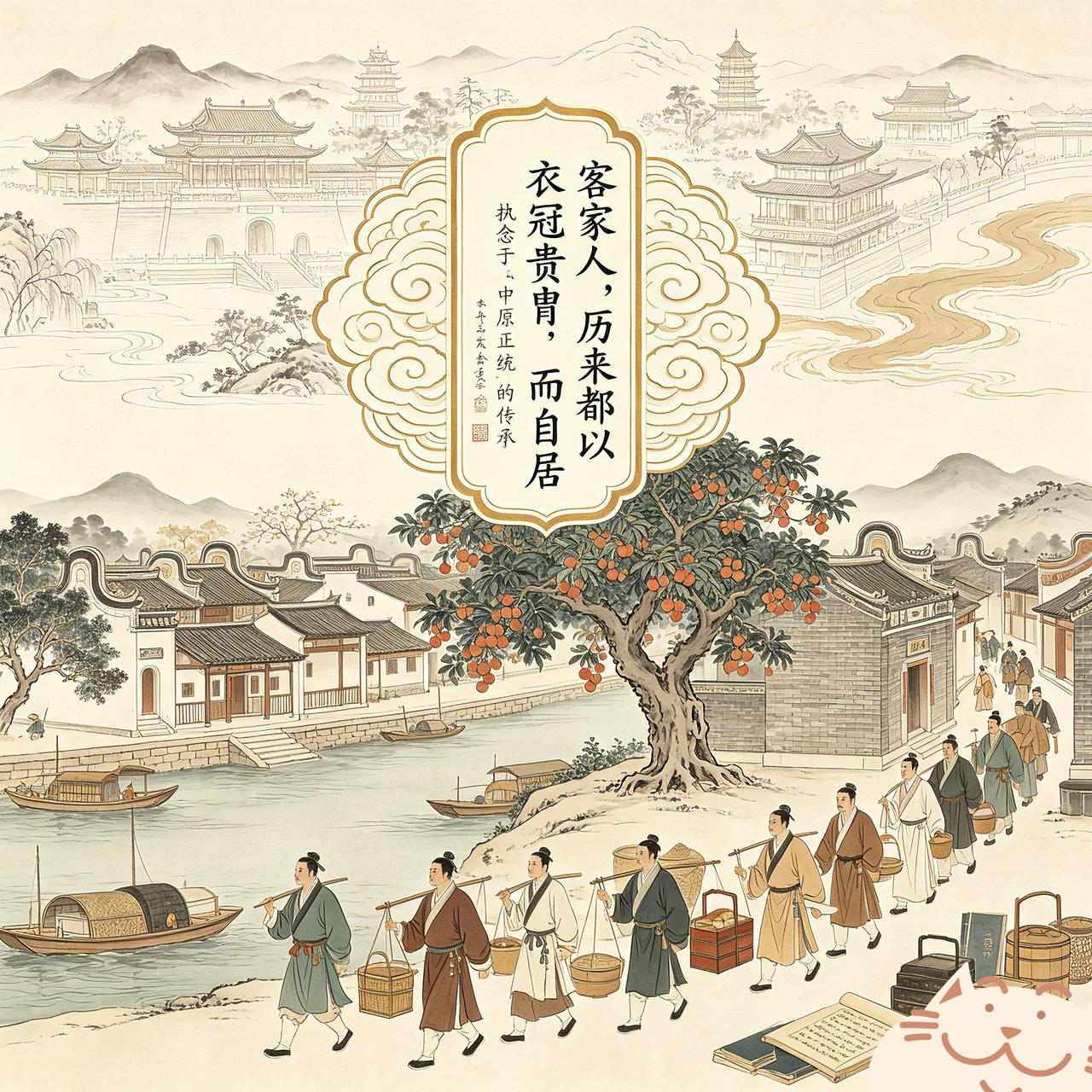客家人，为什么并不轻易的融入南方各族群社会，而始终是以“客居南方的中原人”(河洛