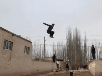 绝命一跳，
从此再无踪迹！