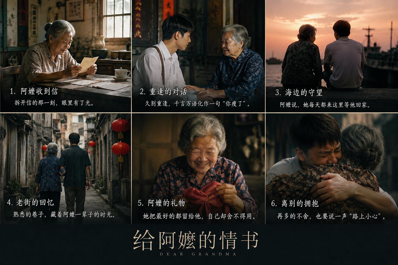 给阿嬷的情书9.1分是什么概念我的评分:★★★★★ 看完《给阿嬤的情书》后，我很