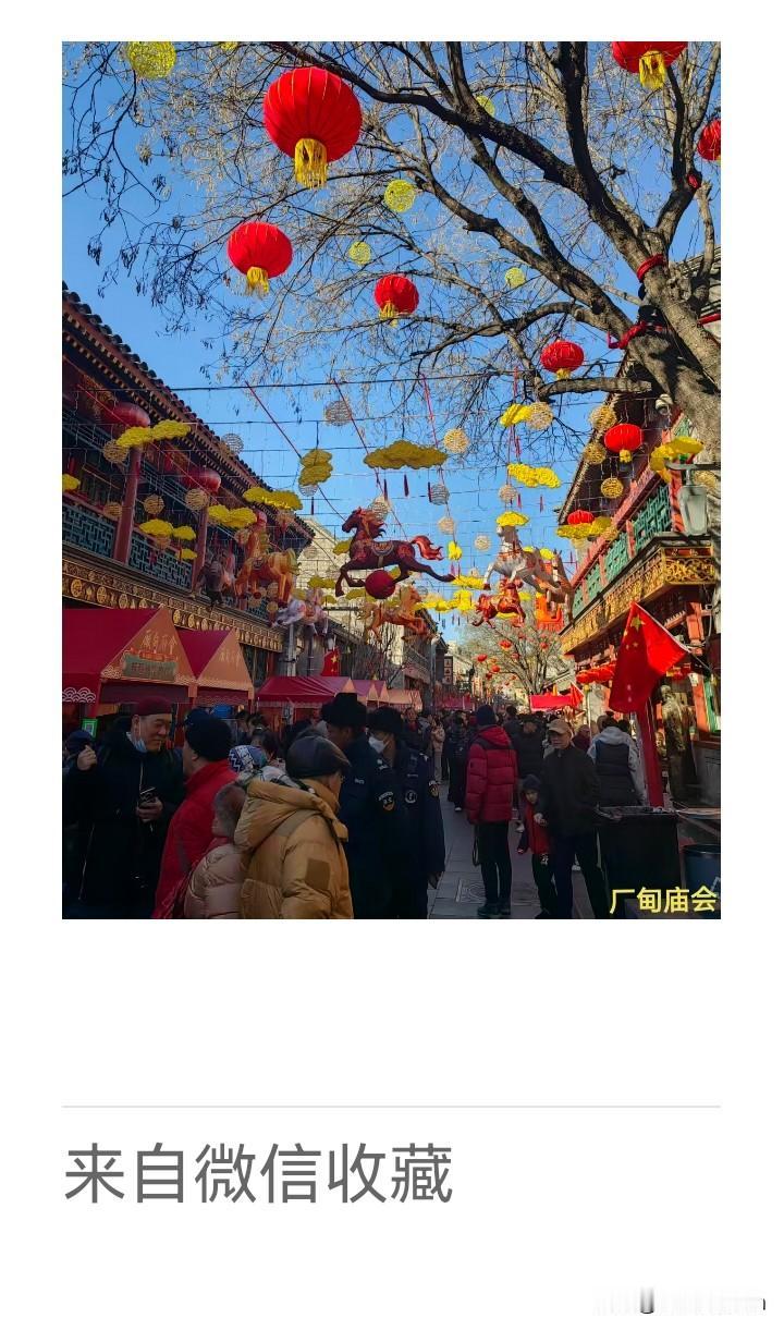 《老乐美拍.厂甸新春》

红灯厂甸春，
黛瓦聚游人。
古树芽初绿，
长街岁更新。