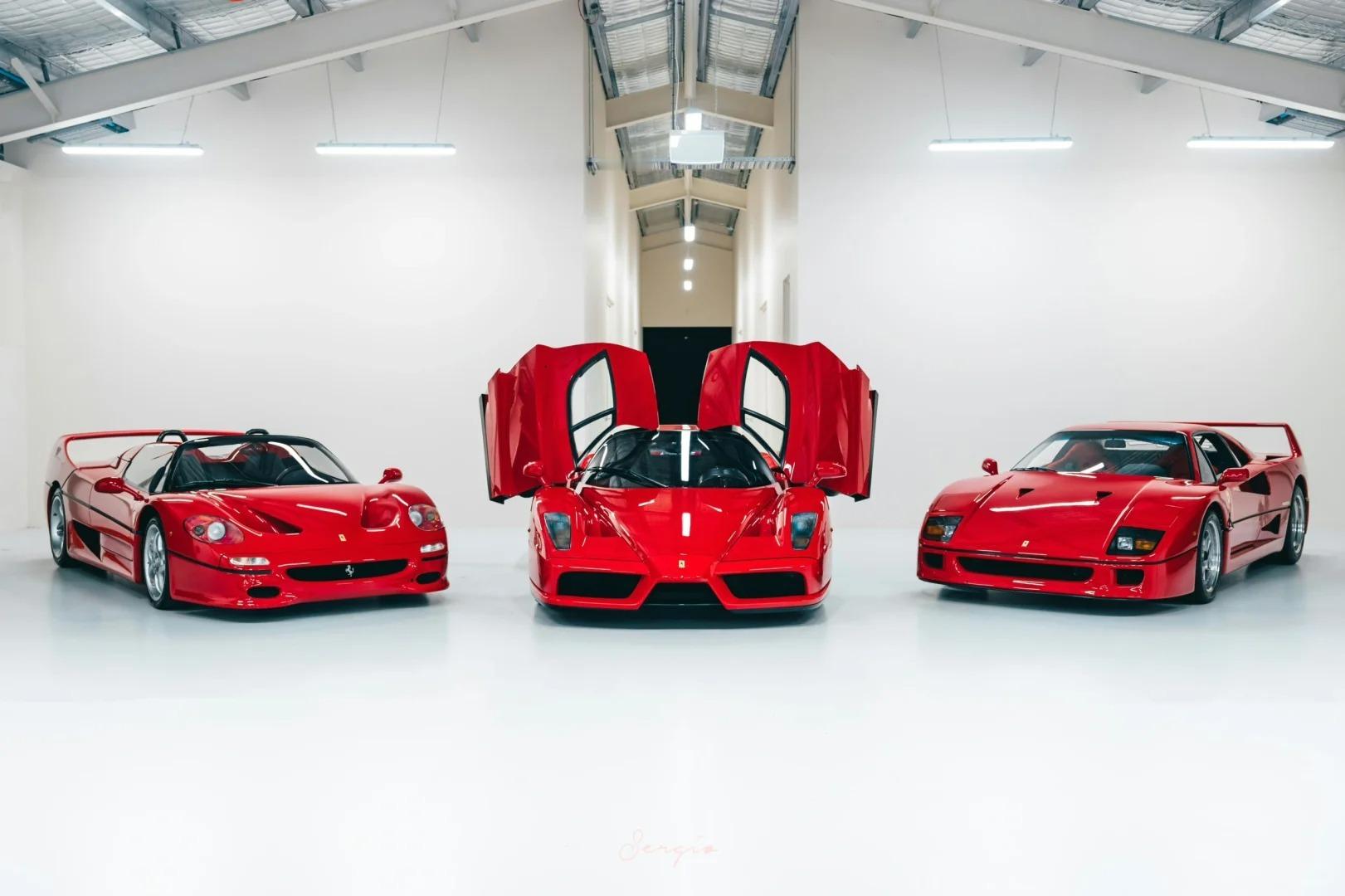 好车分享 Ferrari F40&F50&ENZO 