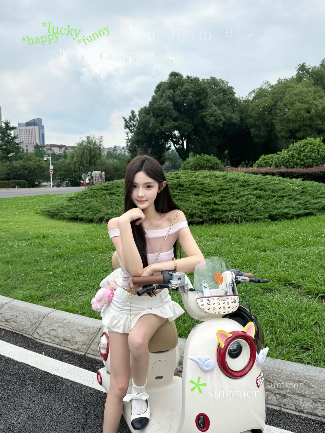 软萌小电驴｜出门兜风幸福感拉满✨