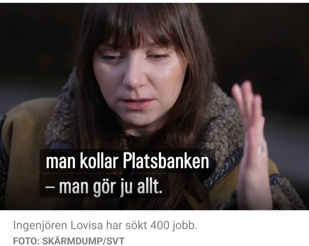 照片里这名叫Lovisa 的工程师，在一档电视节目里讲她在两年时间里投了400份