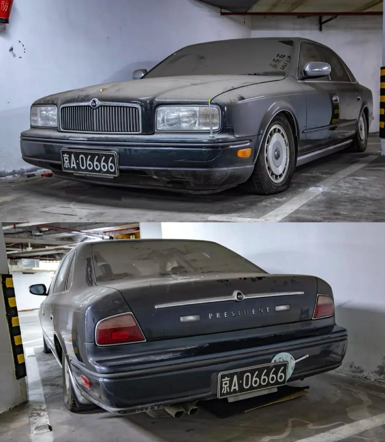 日产President 总统（搭载4.5L V8 发动机)
，当年日本皇室、政要