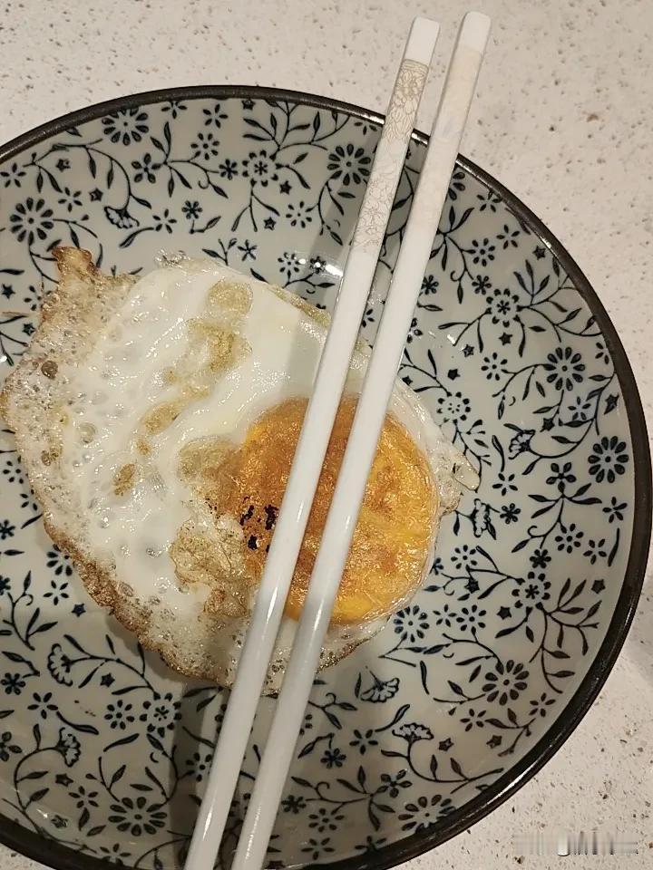 记录我的2026早餐煎蛋一个