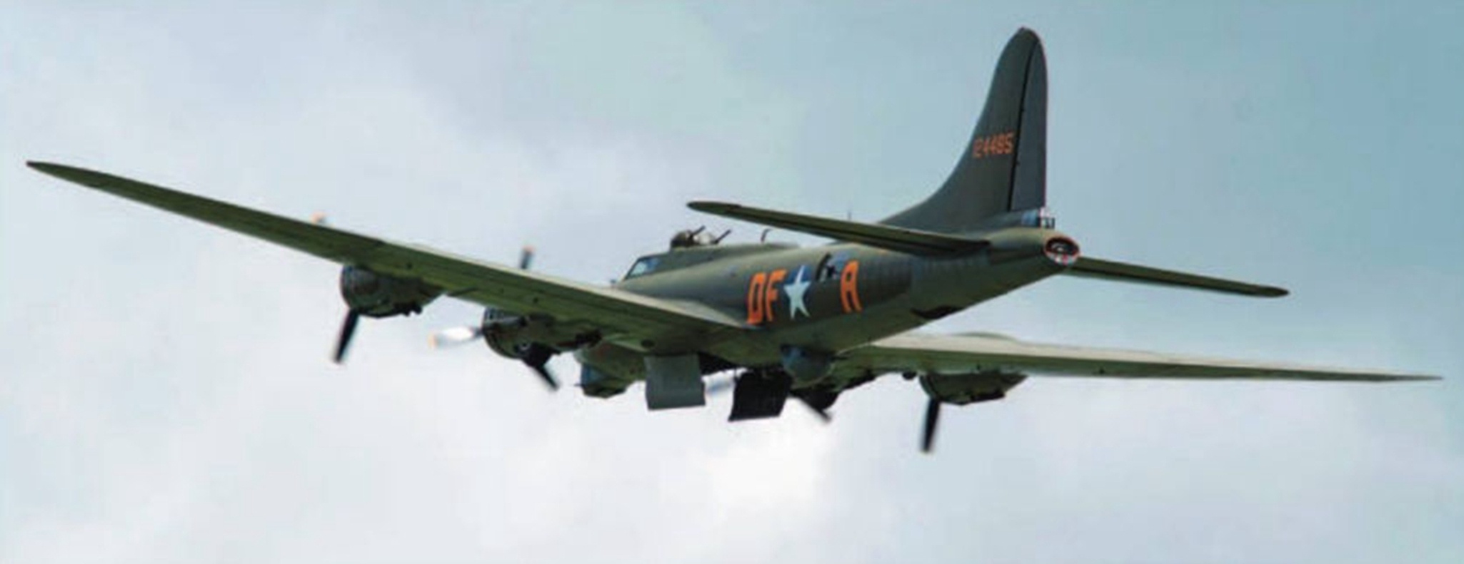 分享圖片：美國波音B-17E/F/G“空中堡壘”重型轟炸機 ​​​