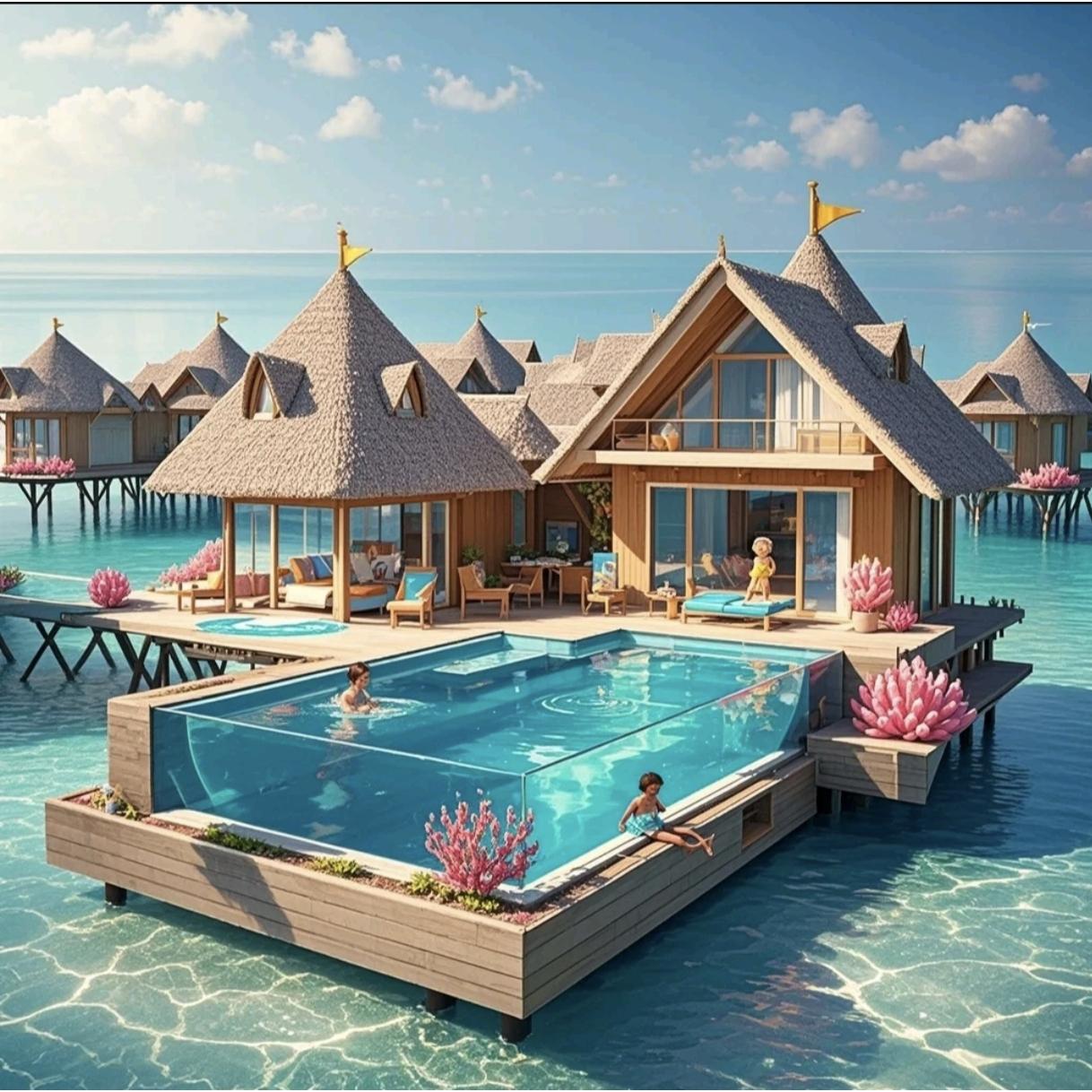 国外最近流行起全裸度假村？
男女同场不遮衣物尽情放松，
每年都能吸引不少游客前往