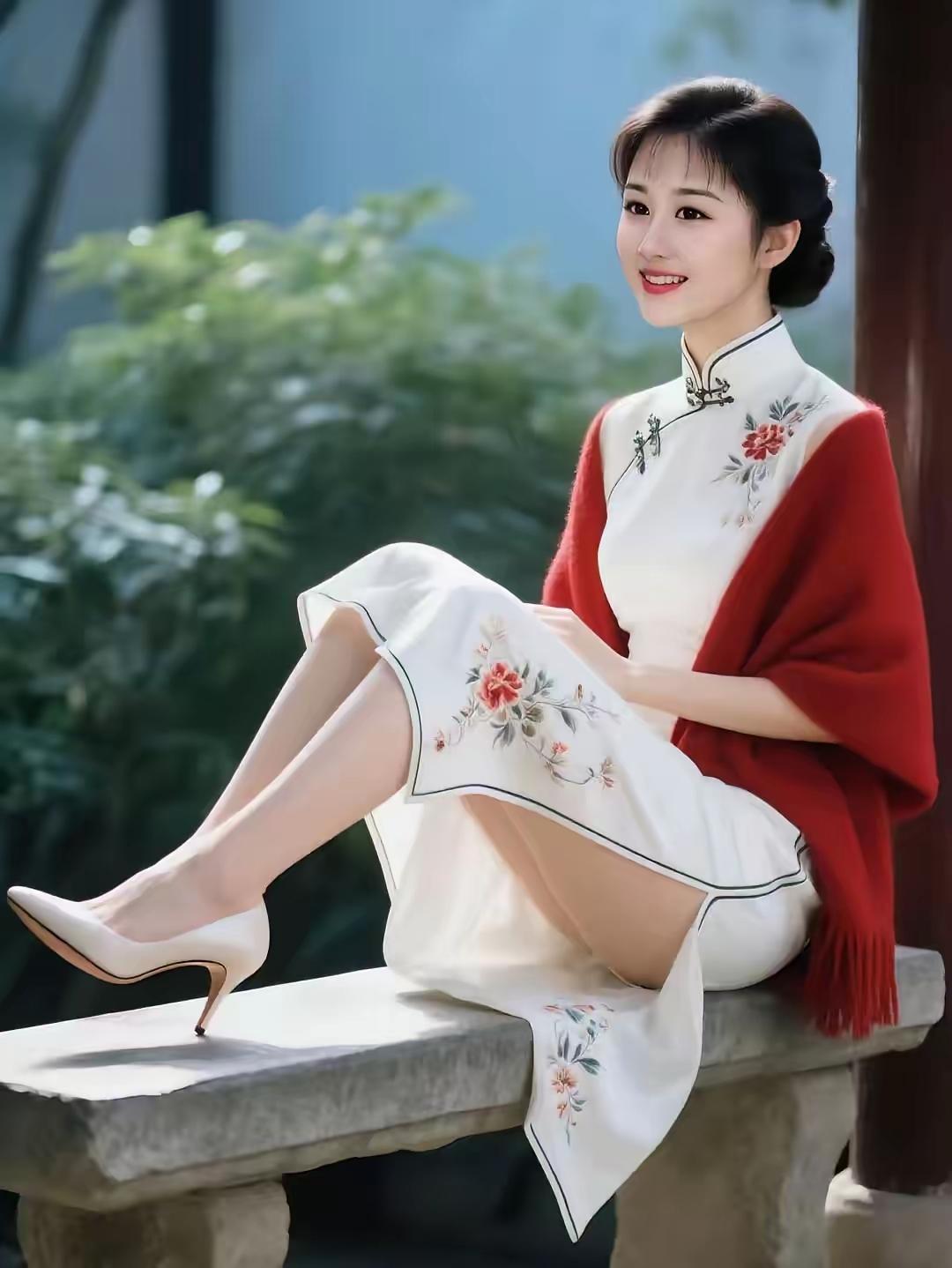 红袖添香夜，月色映佳人。