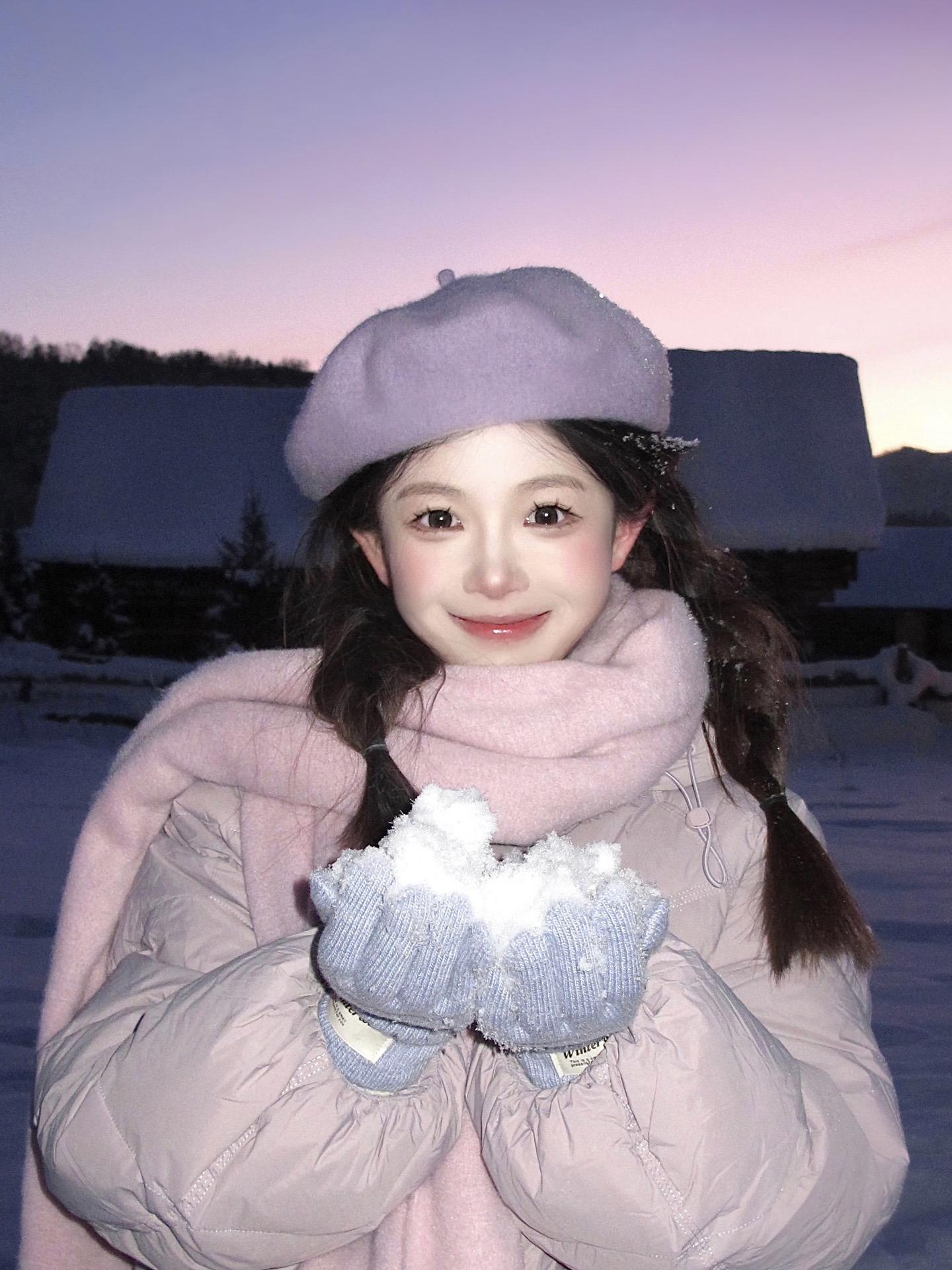 拍雪是冬天的仪式感