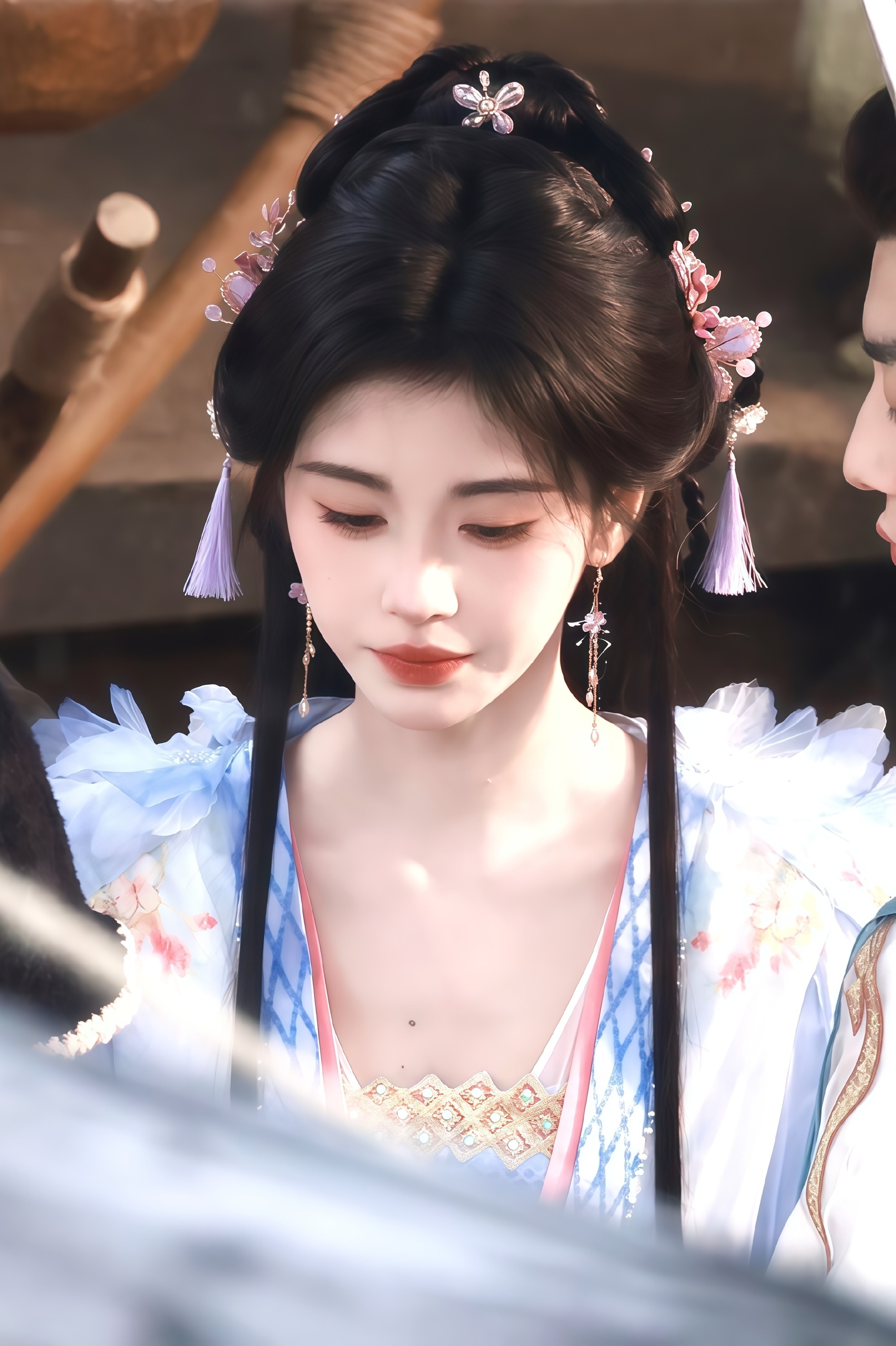 🍊鞠婧祎阿黛💙鞠婧祎来战叽叽喳喳 岁岁想念₊⁺♡̶₊⁺