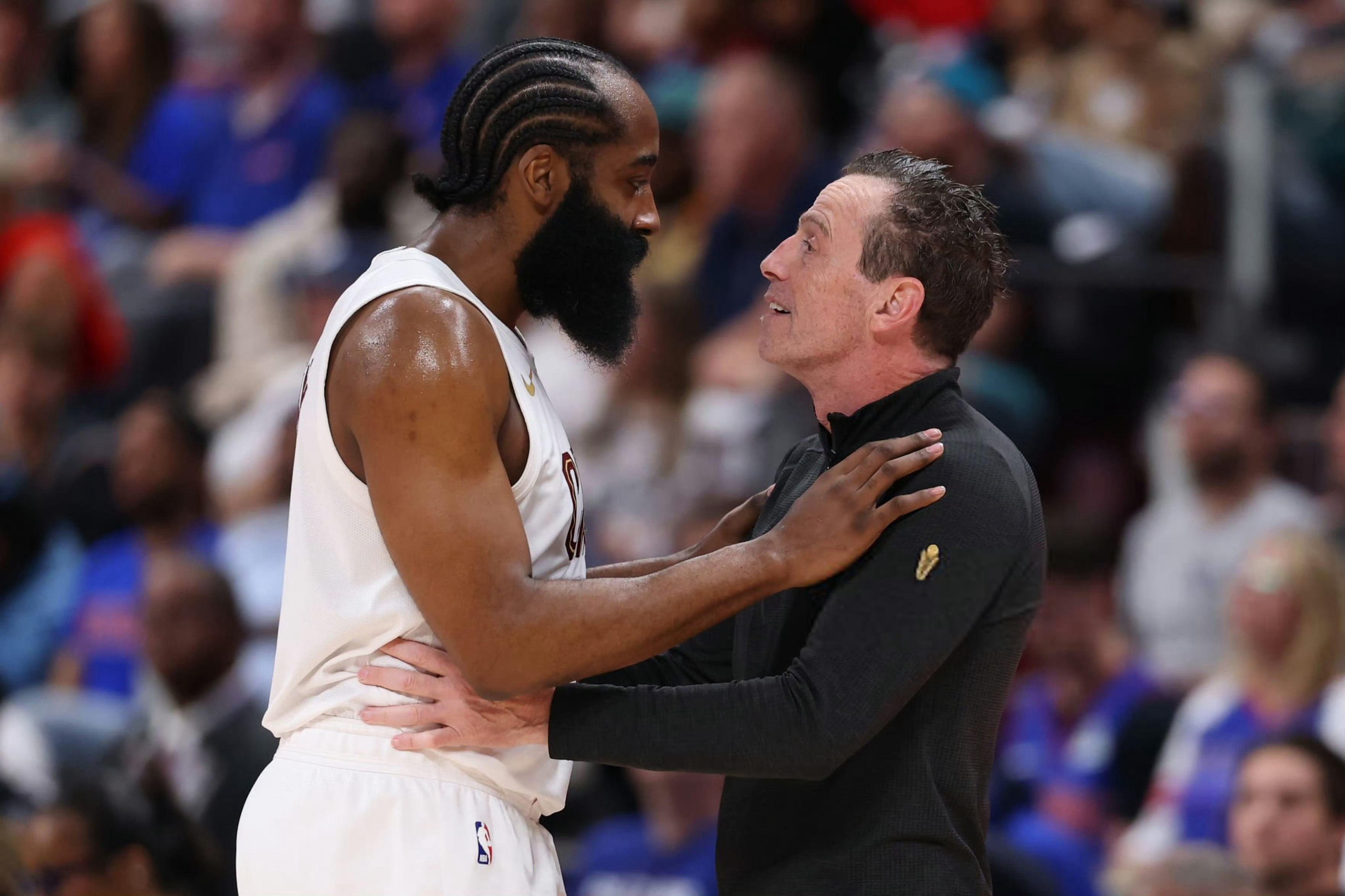 难兄难弟克利夫兰骑士骑士尼克斯vs骑士nba季后赛