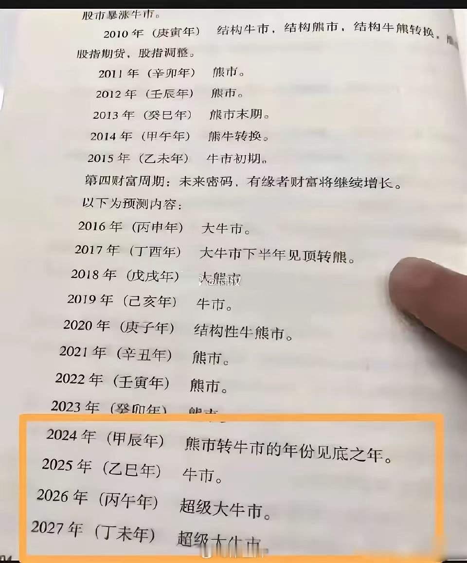【蛇年开始，连牛三年？】2025年大牛市！2026年超级大牛市！2027年超级大