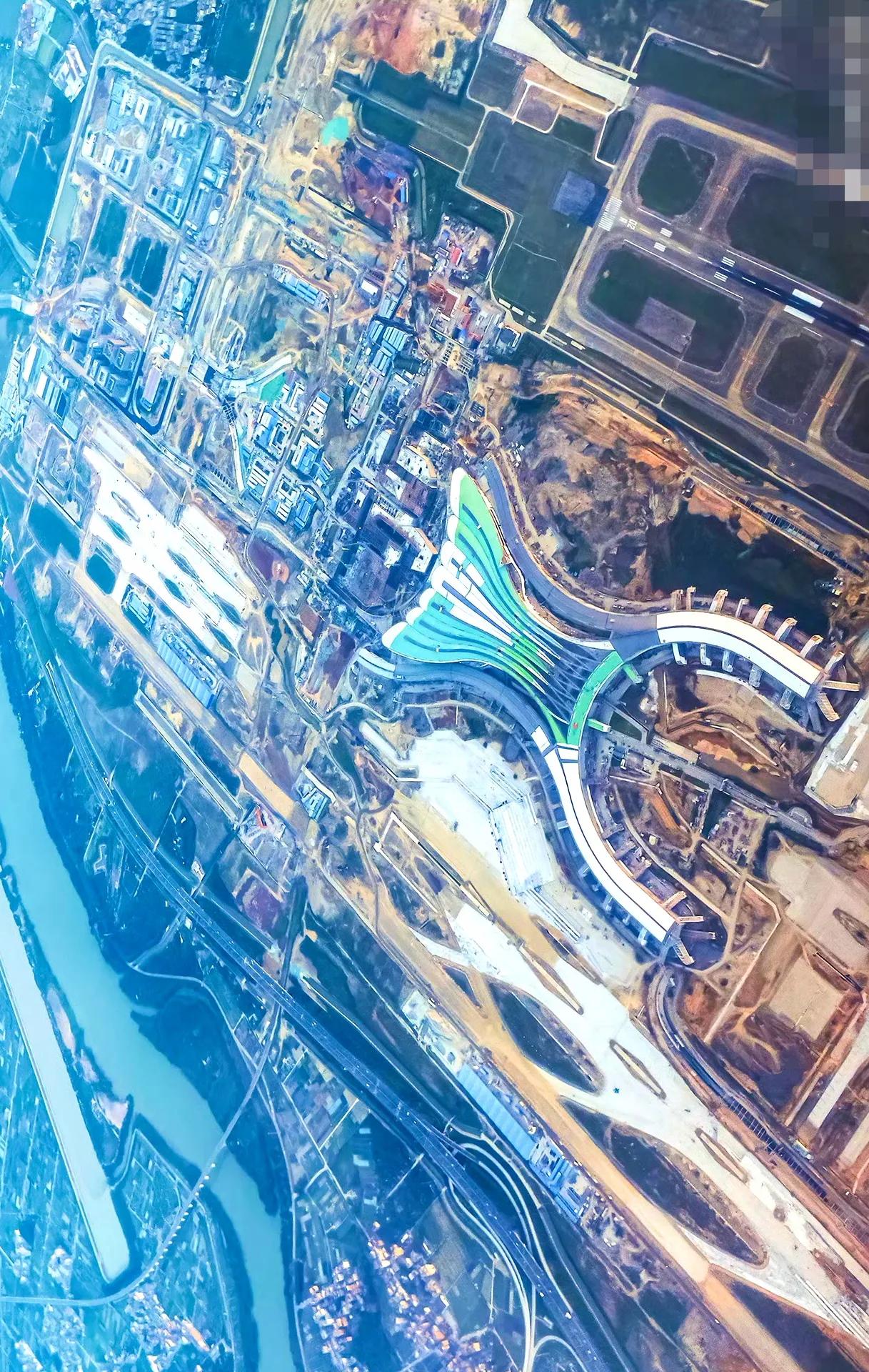 广州白云国际机场最新航拍图（10.9）