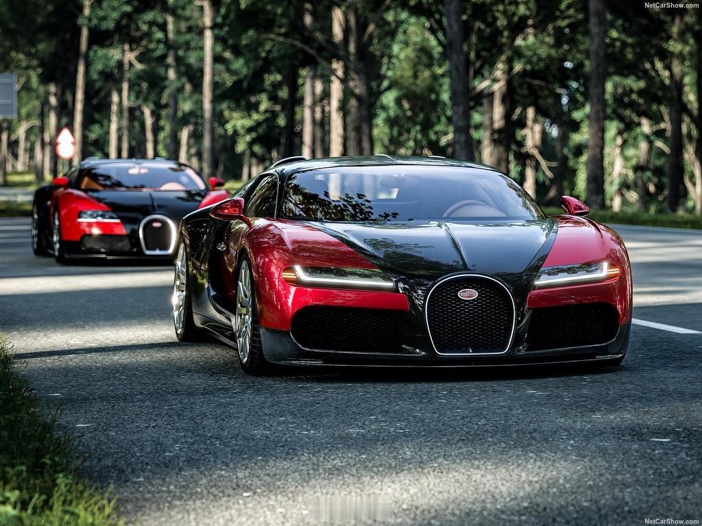 不是AI，是布加迪真的把“肥龙”复活了致敬FKP（ 皮耶希老爷子）最好的方式❤你