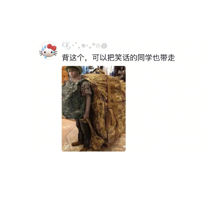 像极了古代上京赶考的书生 