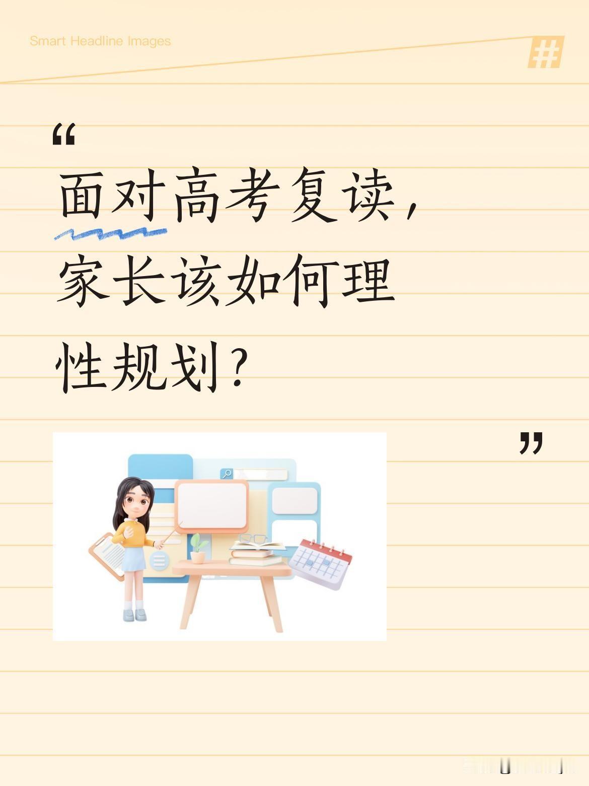 面对高考复读，家长该如何理性规划？
有位家长分享：侄女高考400多分，已复读一年