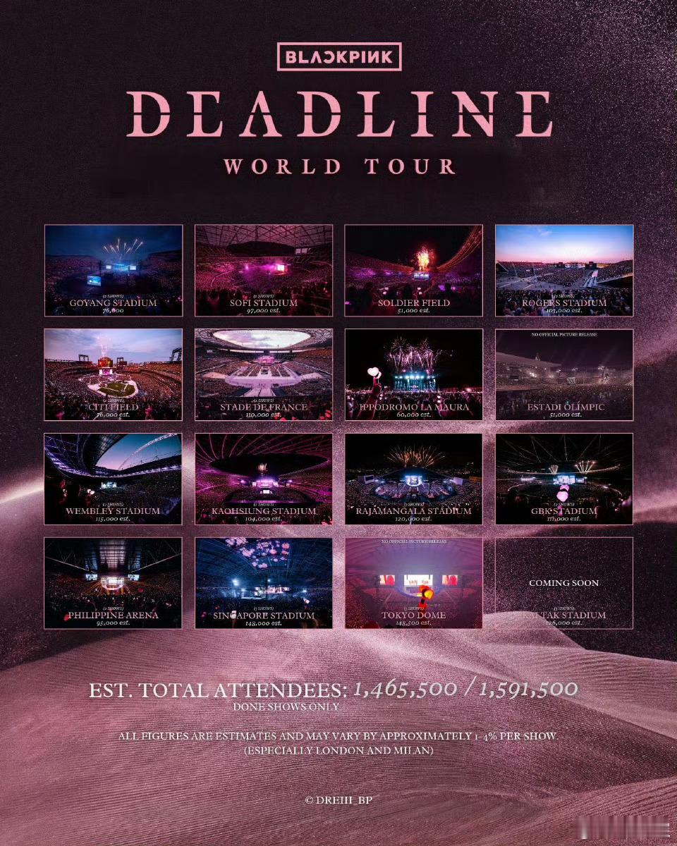 BLACKPINK巡演只剩最后一站 YG你把安可场给我抬上来