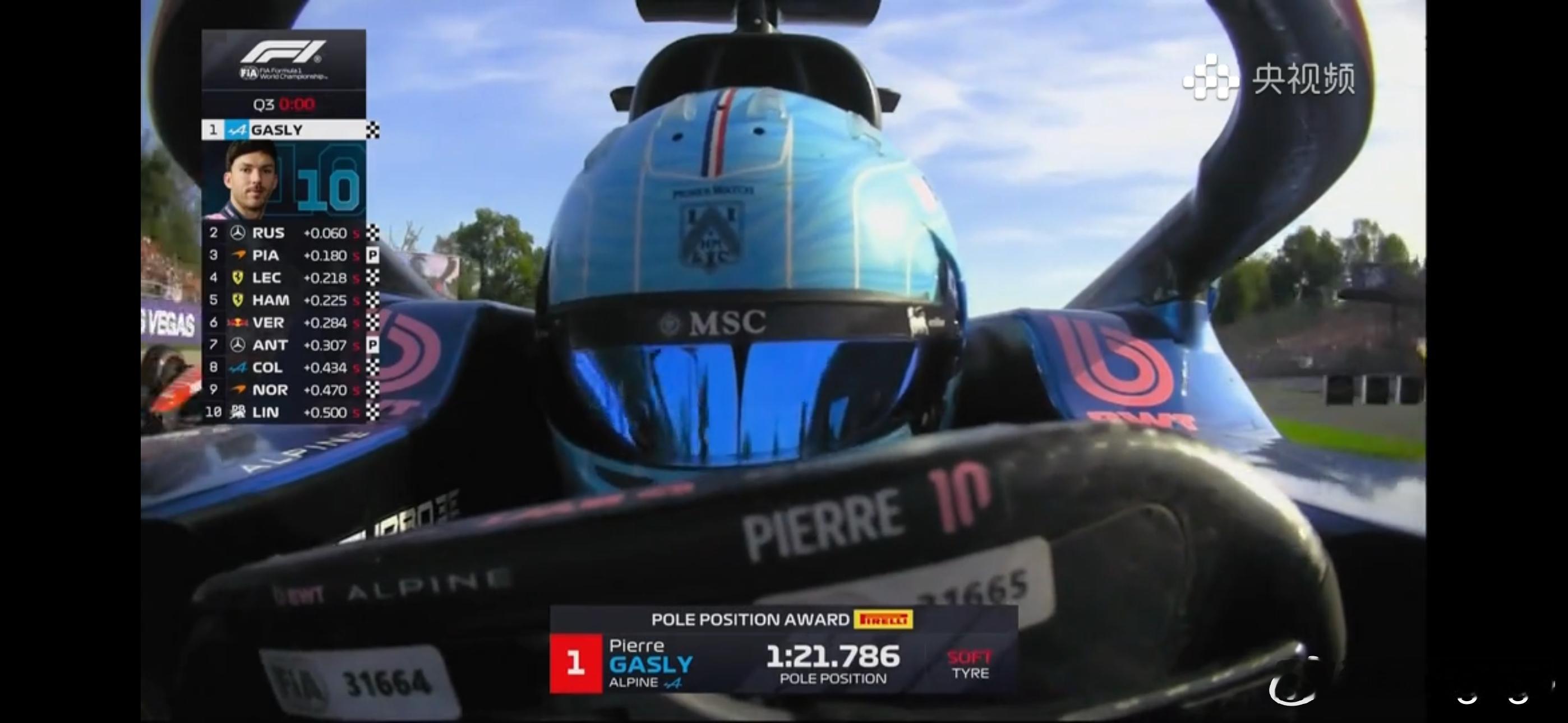 恭喜加斯利！！！2026f1意大利大奖赛 F1[超话] ​​​