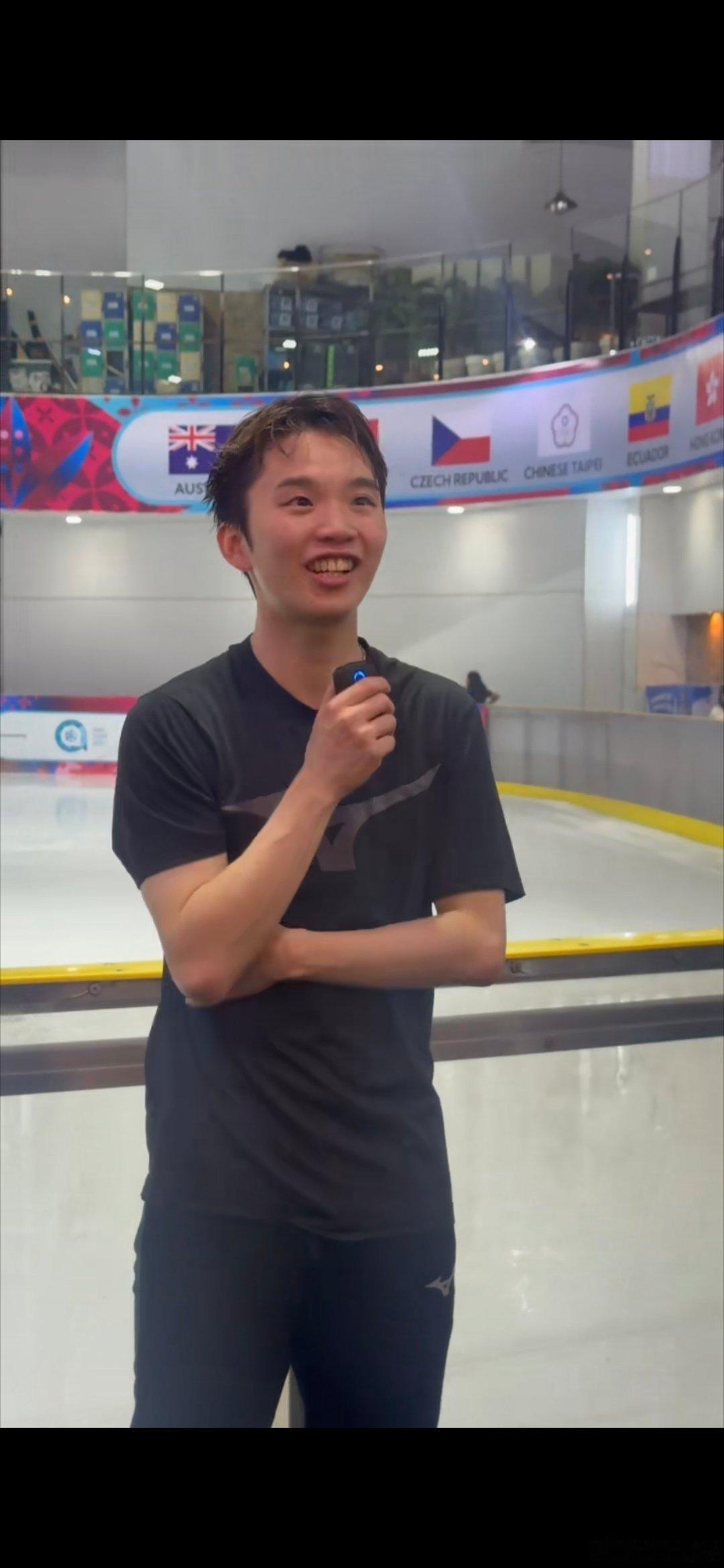 2026Asian Open 亚洲公开赛 友野一希sp赛后采访文字版（大概）:关