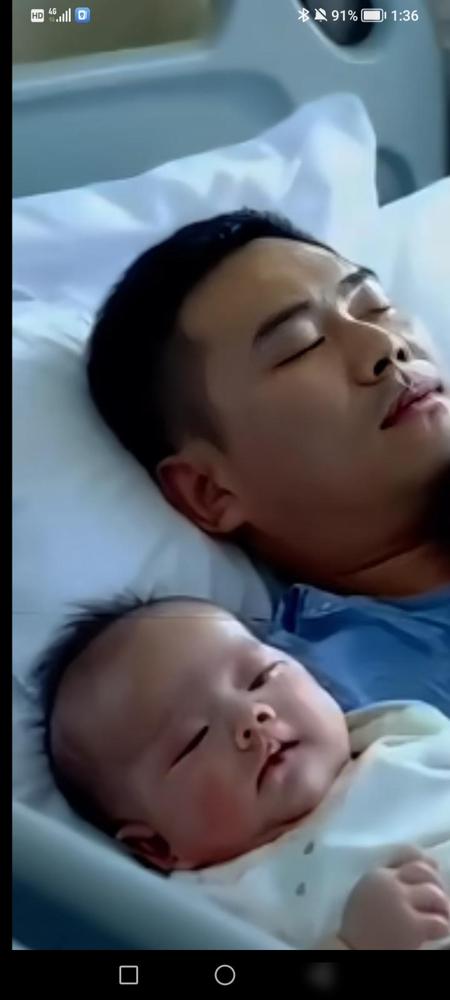 泪涌，丈夫患绝症，医院已下病危通知书，怀孕不够月的妻子怕给丈夫留遗憾，提前剖腹产