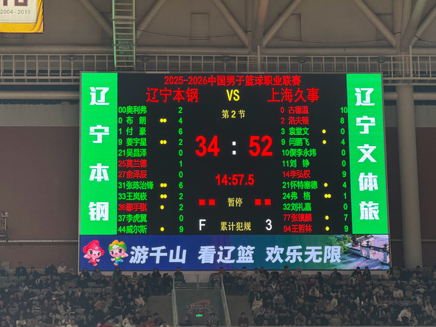 辽宁男篮vs上海男篮 神仙对决全程高能！这场CBA焦点战直接把悬念拉满到最后一秒