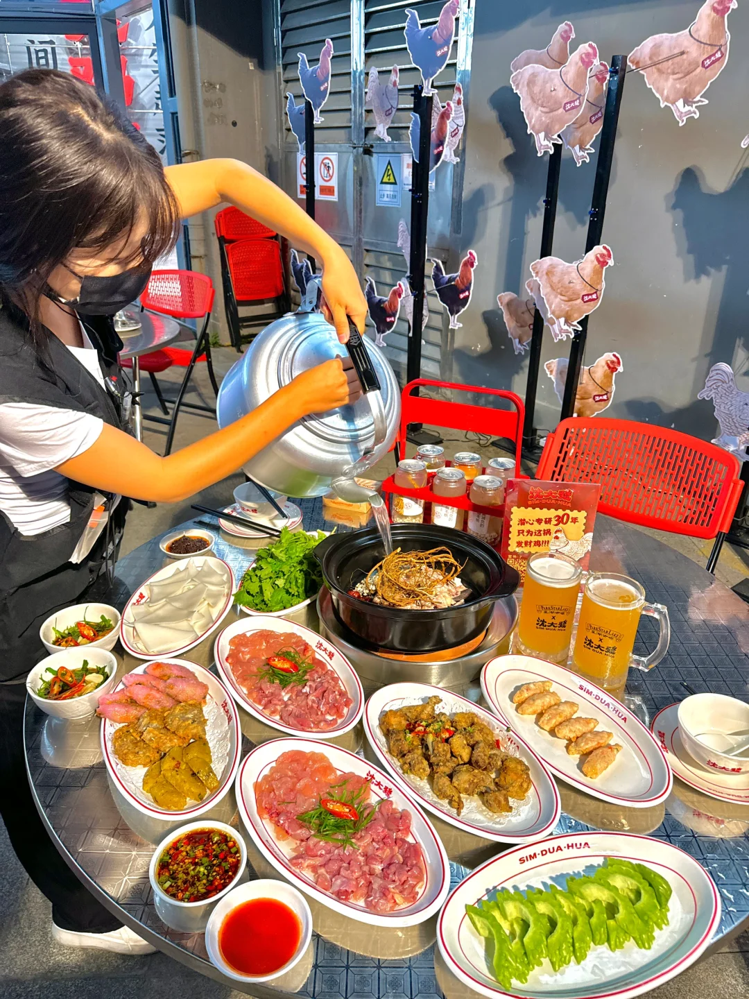 都去汕头吃！降温了打边炉还得是炭炉🐔煲