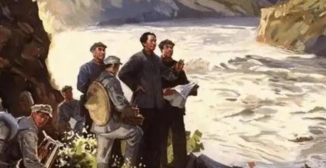 四渡赤水简单来说，就是40万国军把3万人的红军包围在了一条河附近，结果来来回回跑