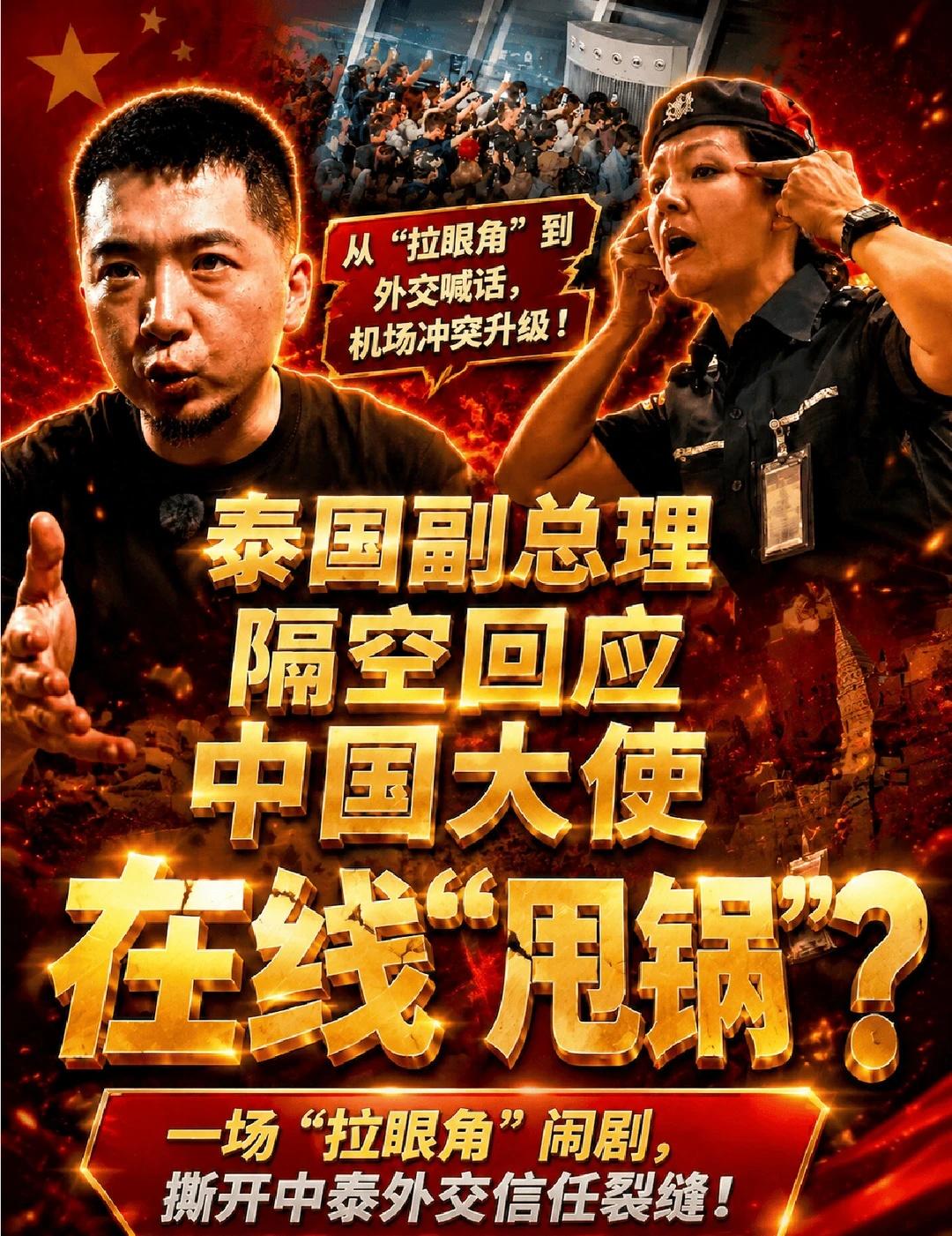 泰国副总理在线“甩锅”隔空回应中国大使？
前脚刚看完“现役警察兼职绑匪、假警察芭