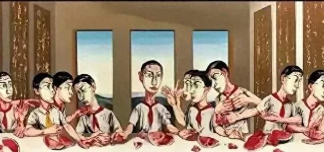 曾梵志1.8亿的“红领巾晚餐”，真只是画得丑？