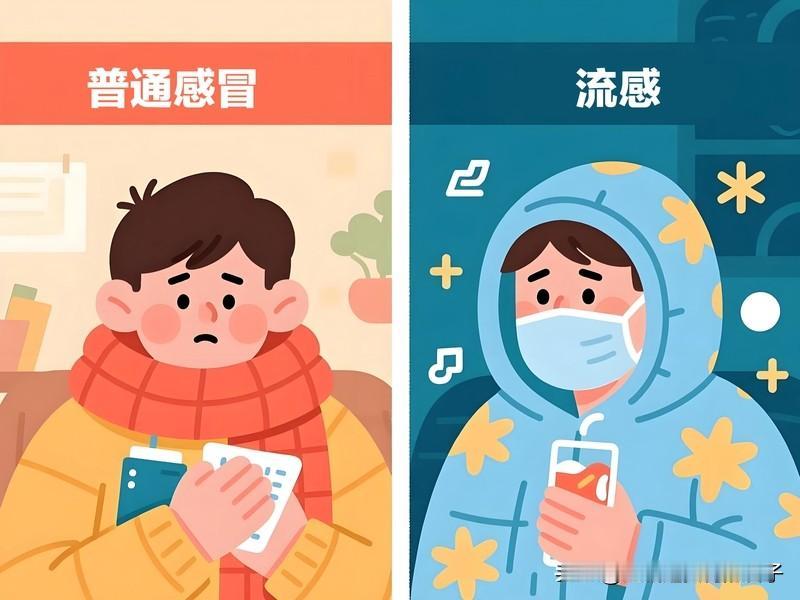 如何快速区分普通感冒和甲流 快速区分普通感冒和甲流，可从三方面入手。
病原体上，