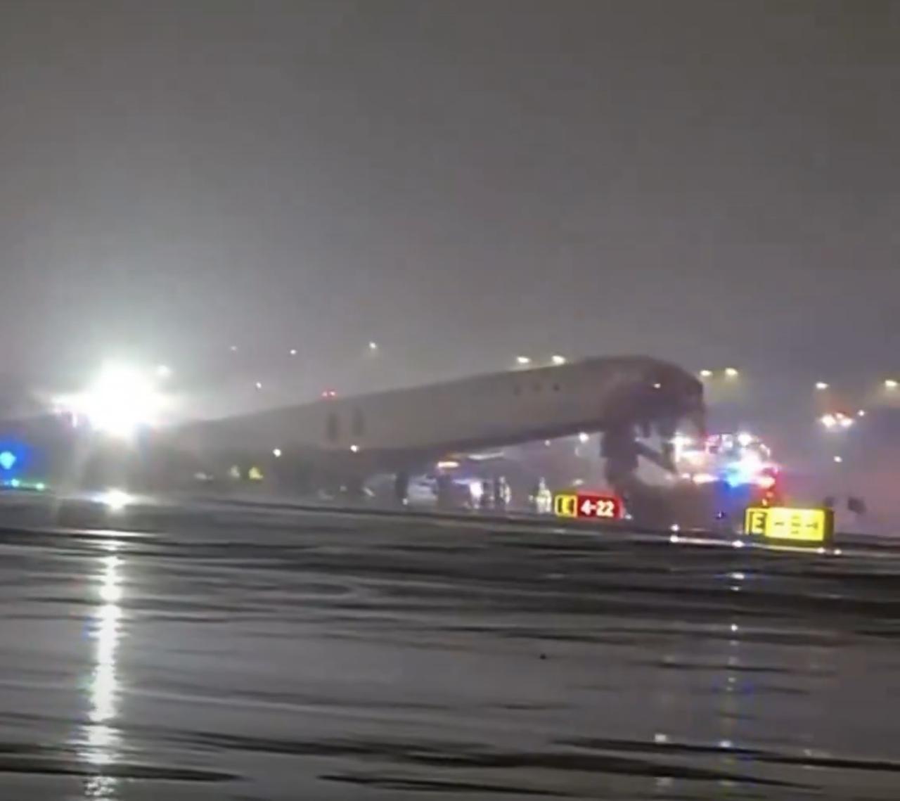 当地时间周日晚上，从蒙特利尔起飞的加拿大航空JAZZ 646航班（CRJ-900