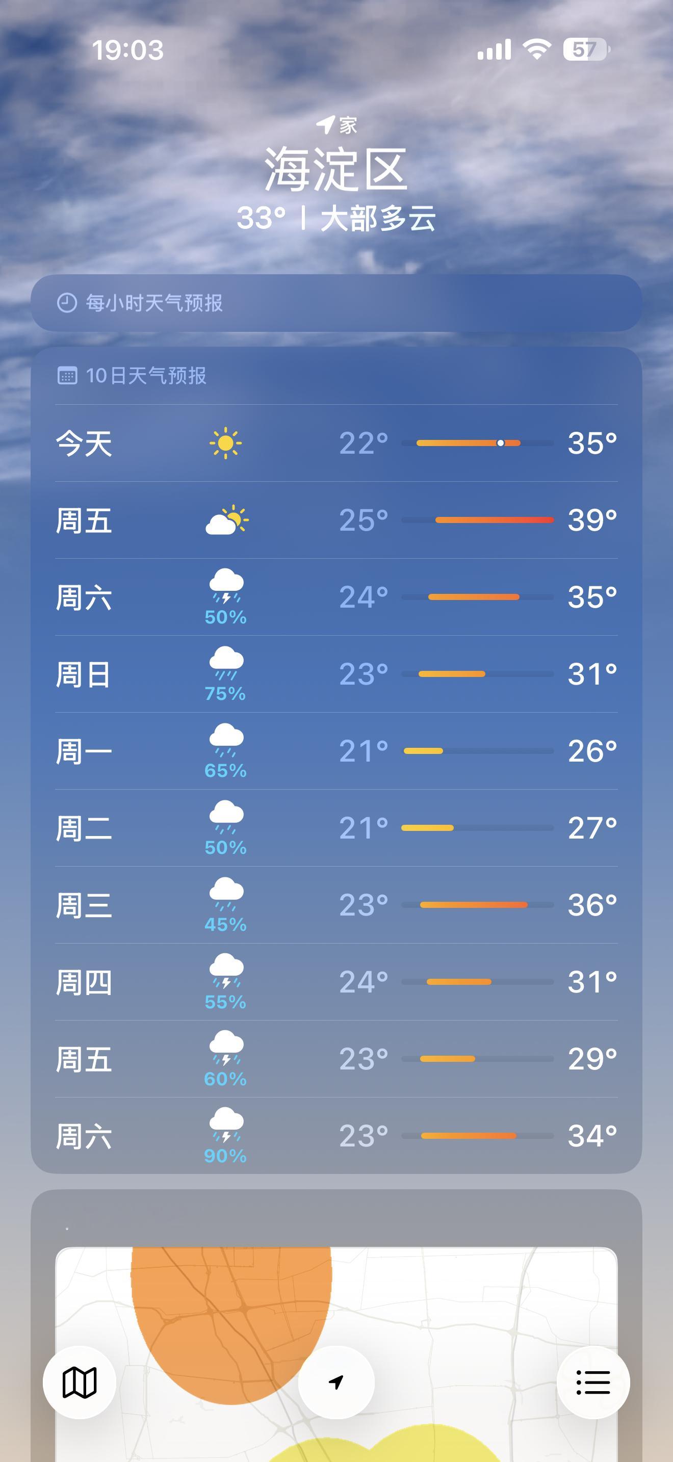 明天多少度？？？？？？ 