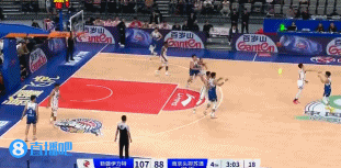 艾孜买提扣飞，朱旭航神经刀发威，西热力江两双也感叹后生可畏

新疆队主场113: