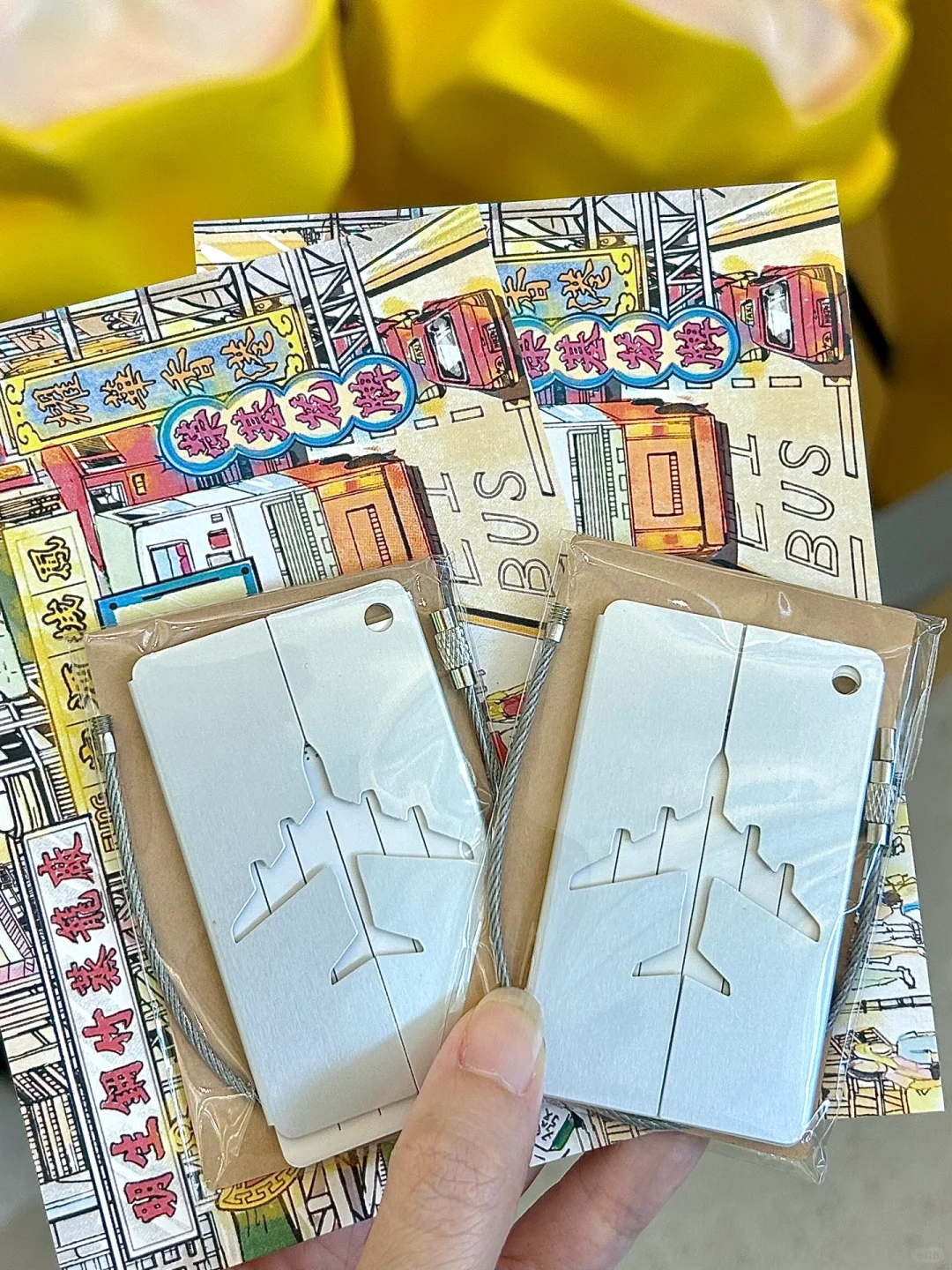 去香港机场✈️！千万别错过这个超酷🆓行李牌！