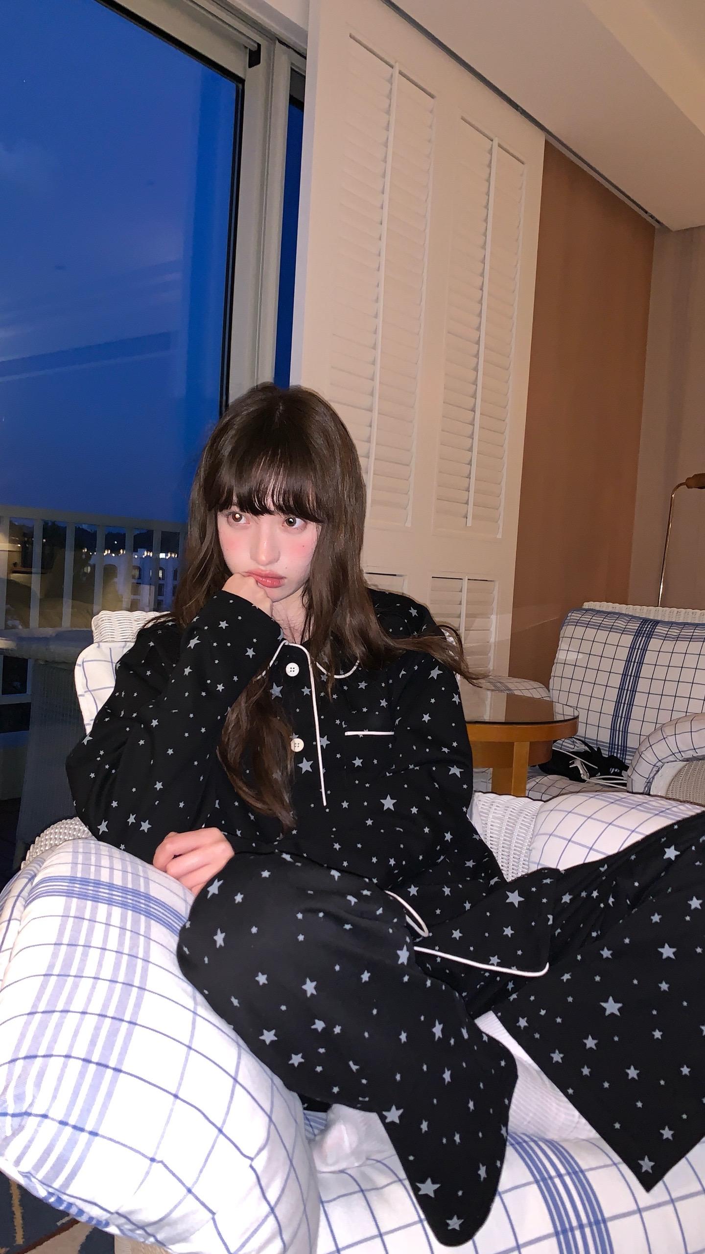 今天素睡衣party✨🌙。