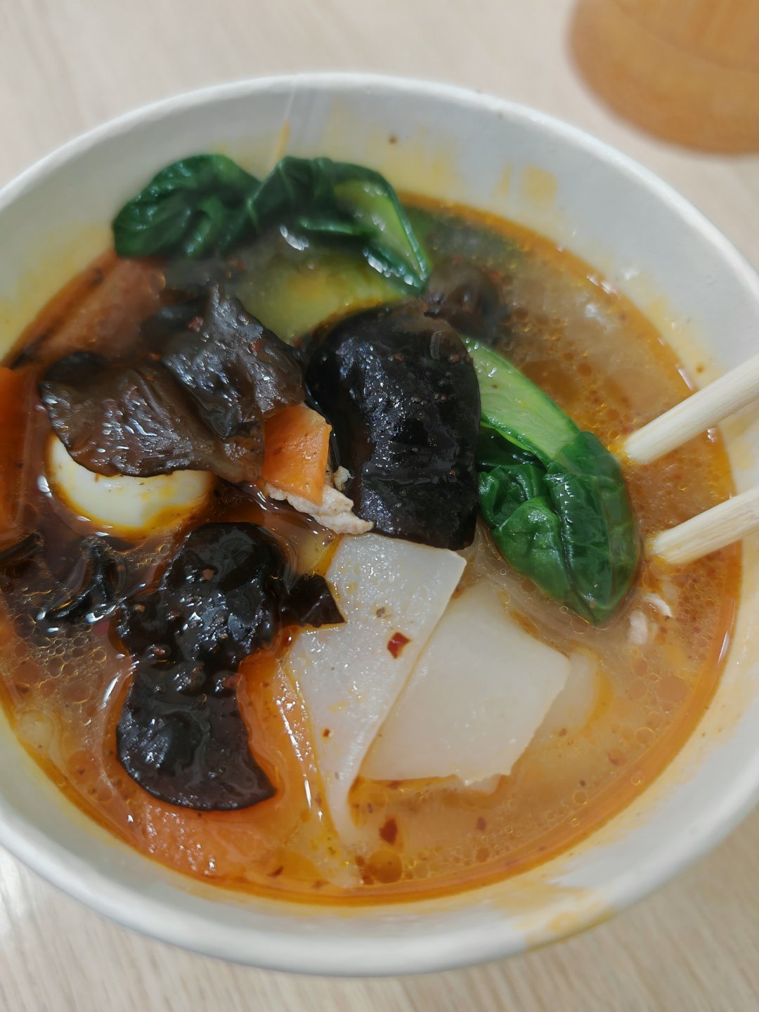 午餐  吃碗小宽粉[锦鲤附体]你们吃了吗 