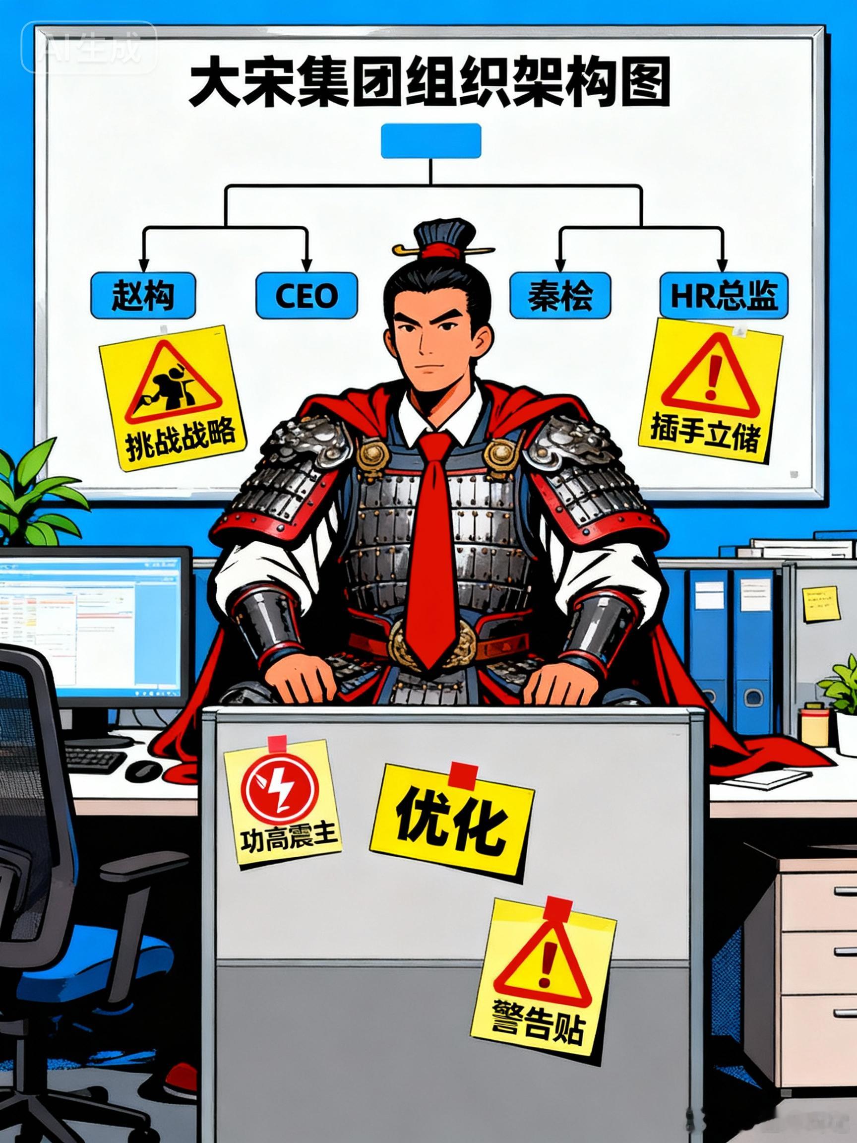 【岳飞：一个优秀员工是怎么被系统优化掉的】想象一下，你手下有十万精兵，打仗时连对