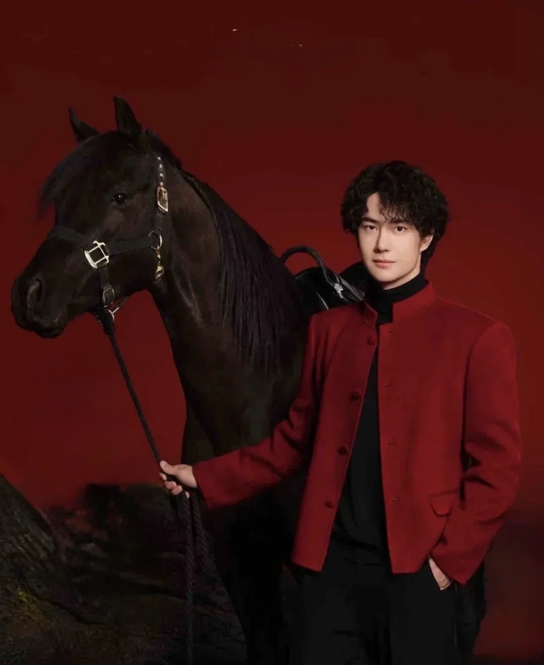 王一博 宝马配少年