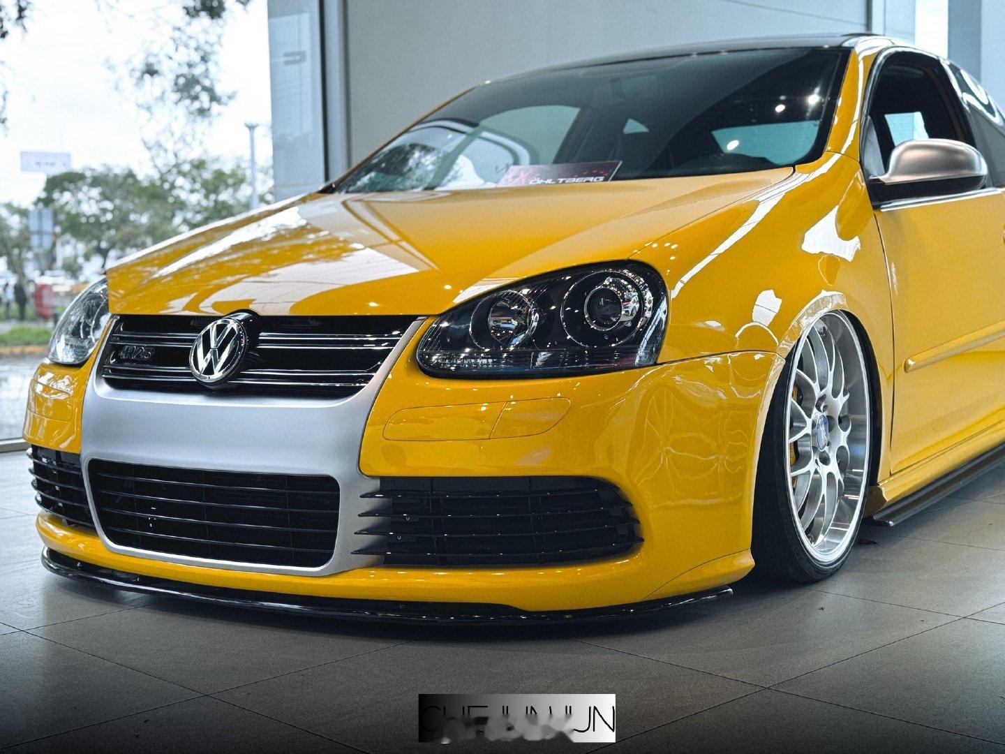 黄色战车“双门速腾”？？？南美玩家定制款？？？我与汽车的日常 大v聊车