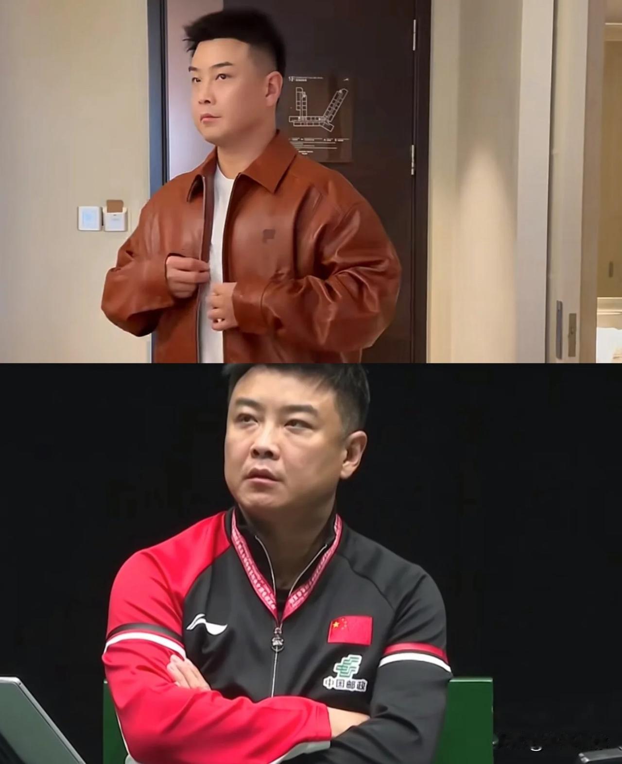 王皓明明是实力选手，当年还号称乒坛王祖贤，老婆也漂亮，形象管理着实看得太重了，其