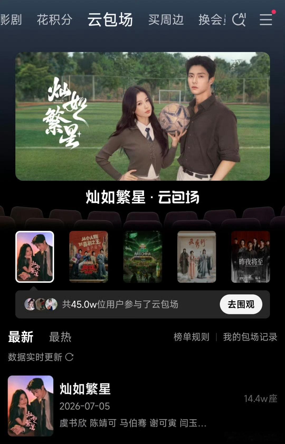 灿如繁星第一灿如繁星9.5%灿如繁星次日第四17946的角色热度值直接断层甩开其