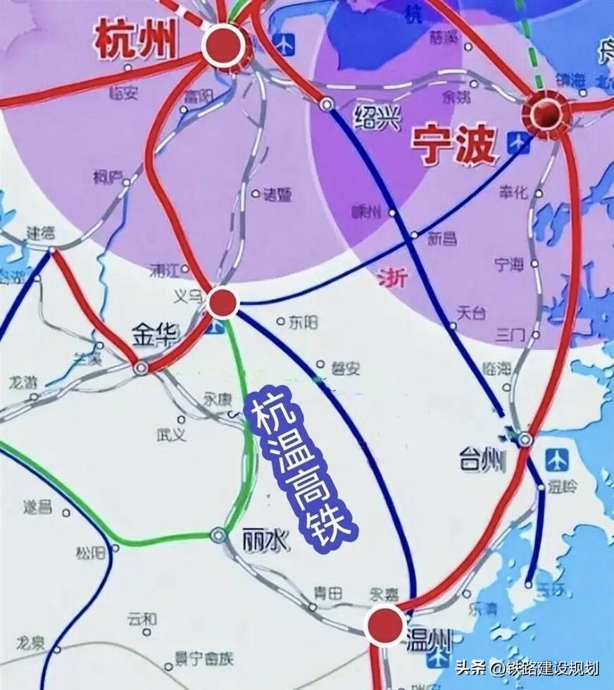 这条被写进国家"八纵八横"高铁网沿海通道的关键拼图，北起宁波、南至温州，新建正线