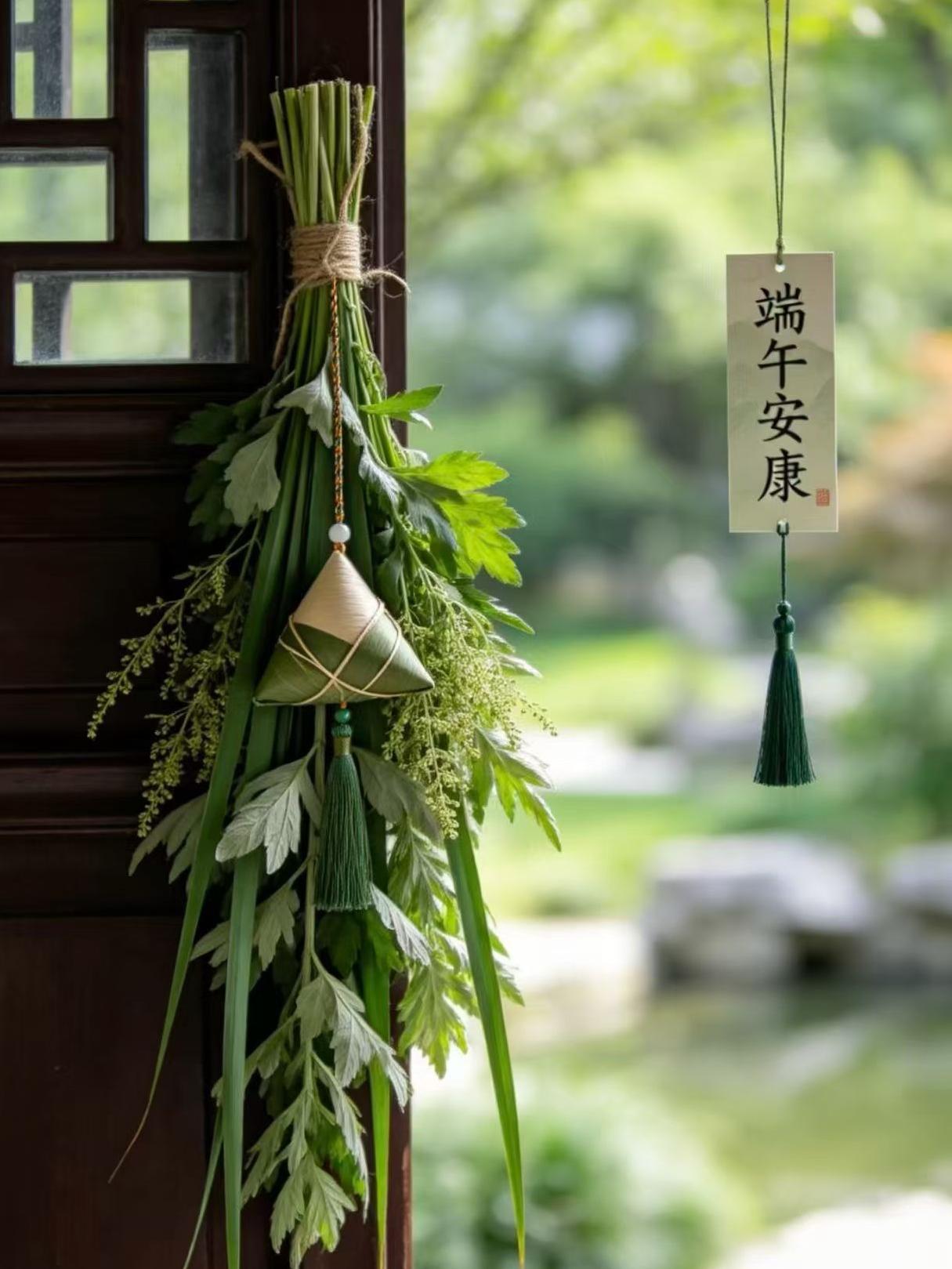 一年一端午，一岁一安康。悬挂艾草、包裹青粽、静赏荷风，代代延续的传统仪式感，从来