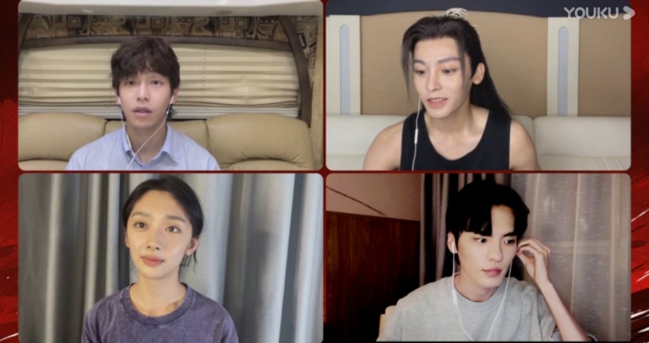 #彭昱畅侯明昊直播状态#异人们集合啦，没想到主演们直播如此搞笑，侯明昊、彭昱畅、