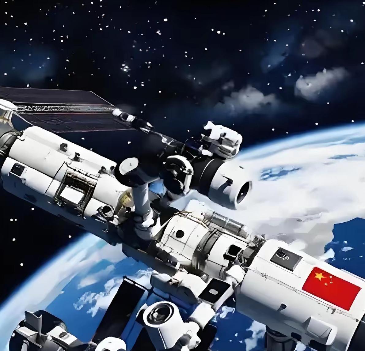 [给力]为啥中国空间站只能上3个人，而国际空间站却能达到十几人？说的直白一些，差