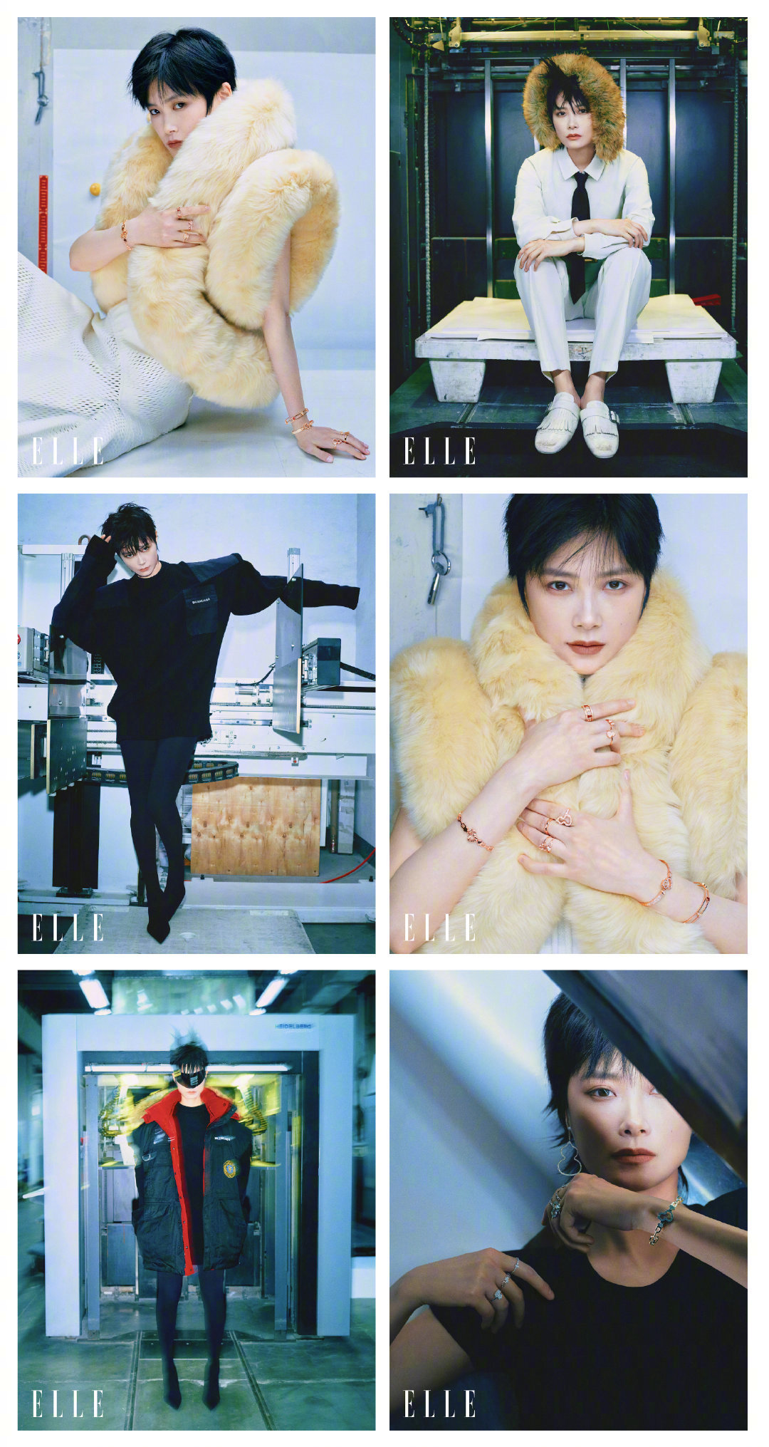 李宇春 生日之际回顾去年杂志封面合集，稳定的硬照表现力，出道21年大刊依旧拍不停