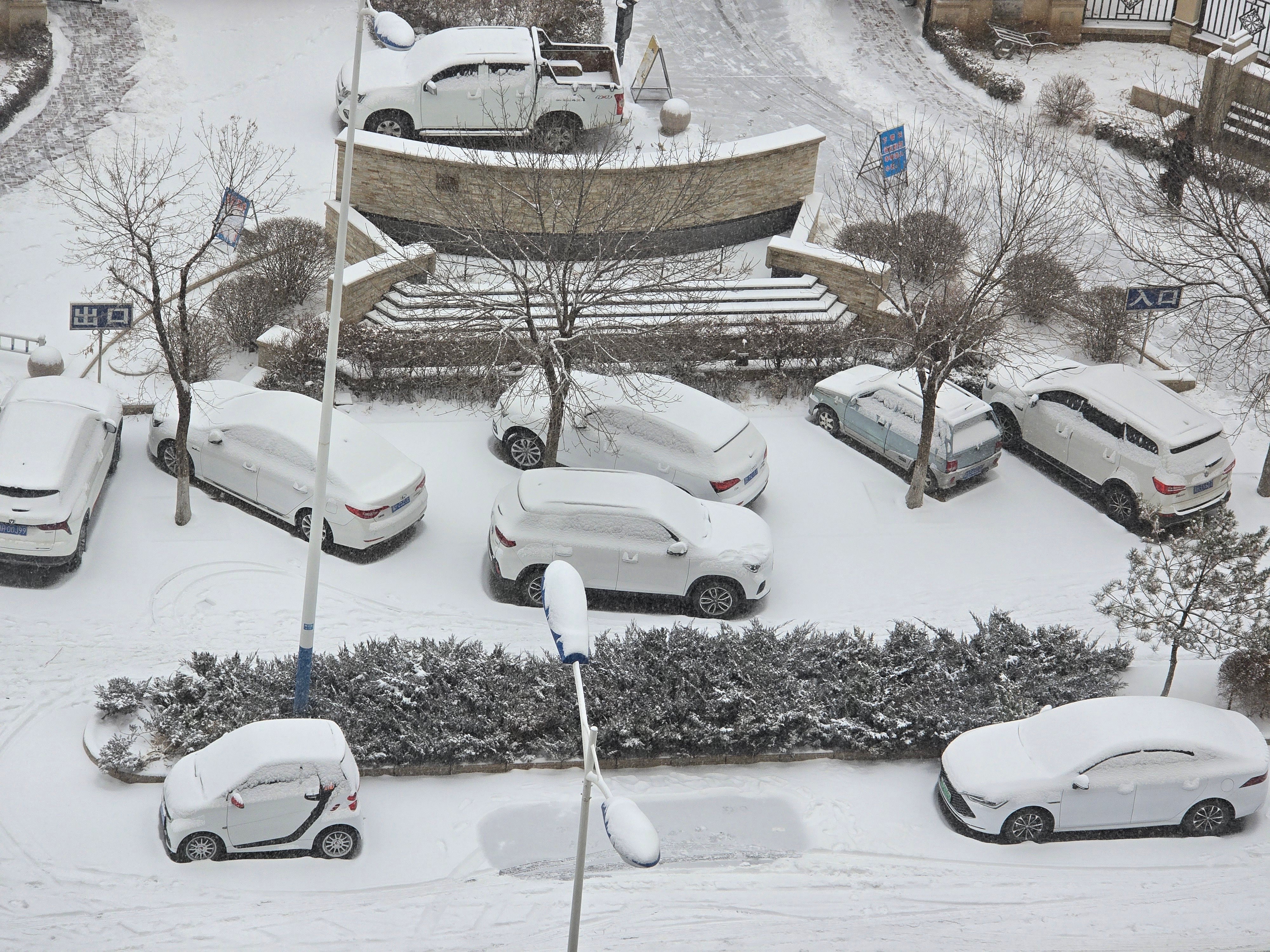 下雪了 